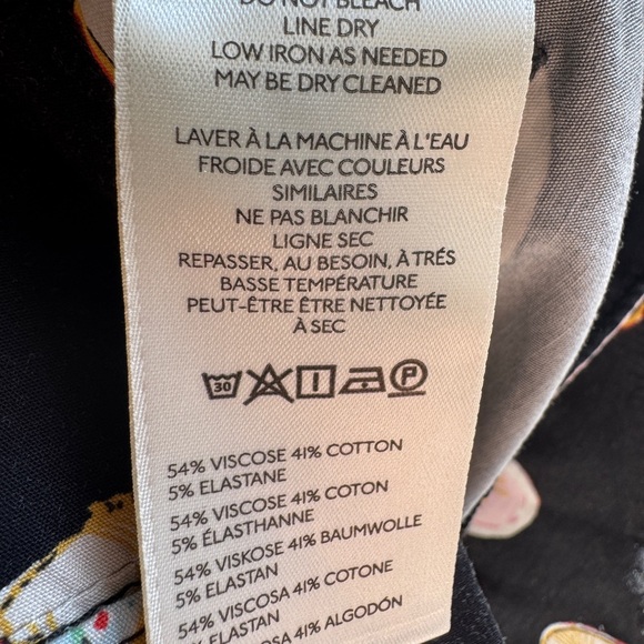 Anthropologie/ Mauve Collette pants with fun pattern - Picture 5 of 6